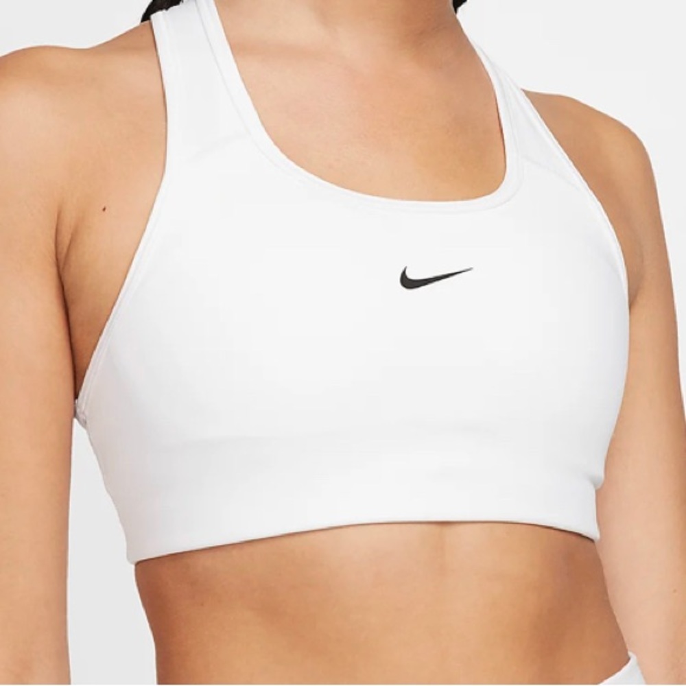 Nike White Sports bra